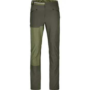 Pánské kalhoty Pánské Kalhoty Ortovox Brenta Pants Men's Barva: Dark Wild Herbs, Velikost: L