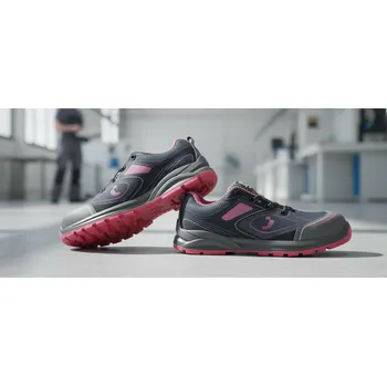 Pracovní obuv SAFETY JOGGER Polobotky CADOR ESD LADY S1P, různé barvy Velikost 39 (UK-6) černá/růžová