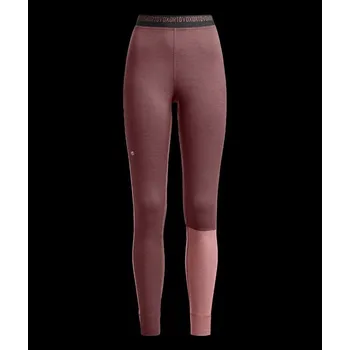 Pánské termo spodky Dámské Kalhoty Ortovox 185 Rock'N'Wool Long Pants Women's Barva: Chestnut, Velikost: XS