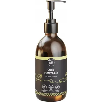 OMEGA 3 olej pro kočky , pro psy WOW! HAU olej 250 ml 1 ks