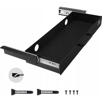 Psací stůl Obdélníkový psací stůl Vevor 63,5 x 23,2 x 7,5 cm černý