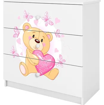 Komoda Komoda Kocot Kids 81 x 41 x 81 cm, vícebarevná, matná