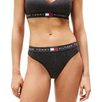Kalhotky Dámské kalhotky Tommy Hilfiger UW06225 LUREX bikini šedá S