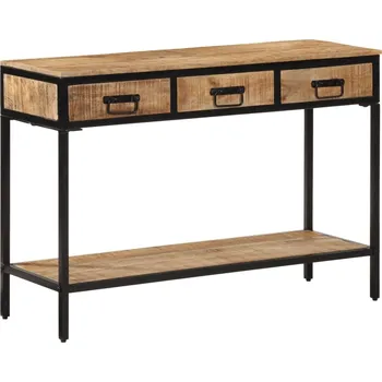 Konzolový stolek vidaXL Konzolový stolek 100x35x70 cm masivní hrubé mangovníkové dřevo [374077]