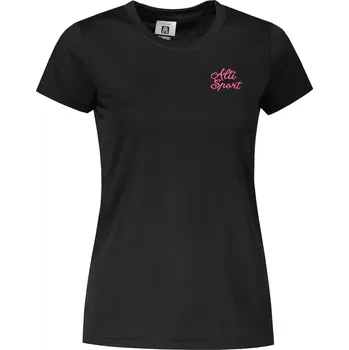 Dámské tričko Dámské funkční triko ALTISPORT ALW056140 ČERNORŮŽOVÁ L