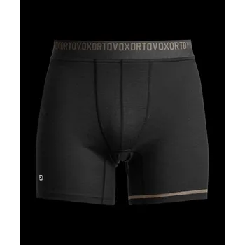 Pánské termo spodní prádlo Pánské Spodky Ortovox 185 Rock'N'Wool Boxer Men's Barva: Black Raven, Velikost: L