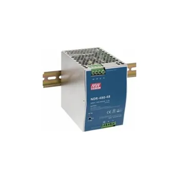 spínaný zdroj Planet PWR-480-48 průmyslový zdroj na DIN lištu, nastavitelný 48-56V DC, 480W