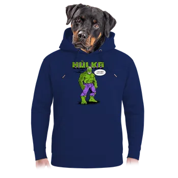 Pánská mikina Bastard Hůlka unisex mikina premium Navy