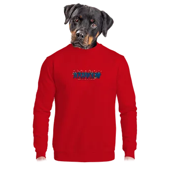 Pánská mikina Bastard Hasičský sbor unisex mikina bez kapuce Red