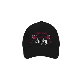 Kšiltovka Bastard Dvojky kšiltovka baseballka Black