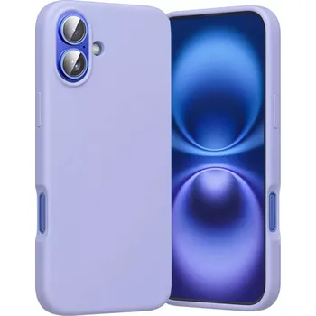Pouzdro na mobilní telefon Vention Liquid Silicone Case for iPhone 16 Plus with MagSafe Lilac KUHV0-20