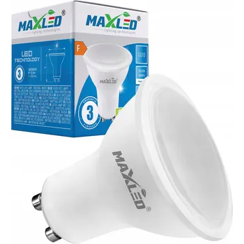 Žárovka LED žárovka reflektor halogen 3W GU10 200LM 6500K studená bílá MAXLED