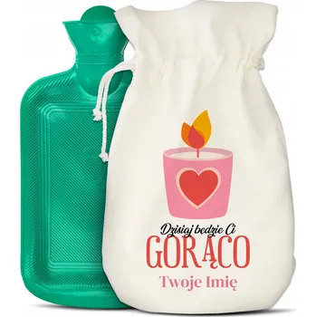 Termofor Gumová Termofor Velká Ohřívací Láhev Zelená - Dnes Vám Bude Teplo