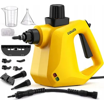 Parní čistič Parní čistič Udodik 1050W s 10 příslušenstvími a bezpečnostním zámkem