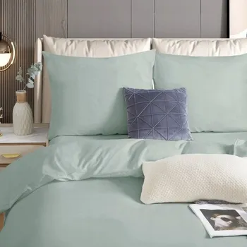 Povlečení POVLEČENÍ BAVLNA SATÉN 160X200 + 2X POVLEČENÍ NA POLŠTÁŘ 70X80 JEDNOBAREVNÉ KAŠMÍR