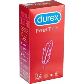 Kondom Kondom Durex Feel Thin extra jemný 12 ks