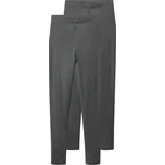 esmara® Dámské těhotenské legíny s BIO bavlnou, 2 kusy (šedá, S(36/38))