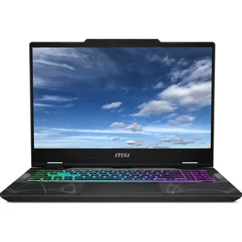 Notebook Ntb MSI Cyborg 15 B13WFKG-478XCZ i5-13420H, 15.6", RAM 16GB, SSD 1024 GB NVIDIA® GeForce RTX™ 5060- 8GB,bez OS - černý