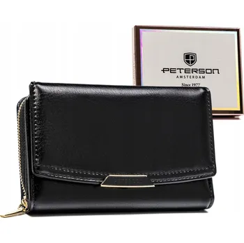 Peterson peněženka eko kůže černá - dámská