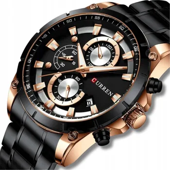 Hodinky Pánské hodinky quartzové hodinky Curren s chronografem datumovka z oceli