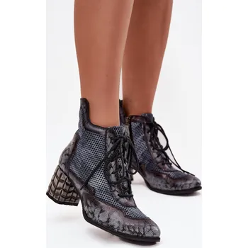 Dámská zimní obuv Boty na podpatku model 219582 Step in style 37