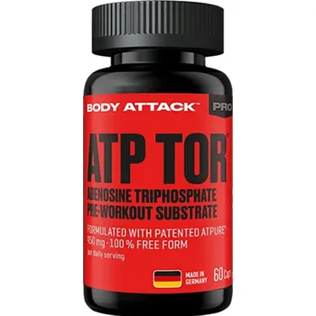 BODY ATTACK ATP TOR 30 KAPSLÍ ENERGIE, SÍLA A RŮST SVALŮ
