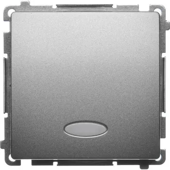 vypínač Vypínač jednopólový, s LED signalizací zapnutí, řazení 1So, 10 A / 230 V~,, Simon Basic BMW1ZL.01/29