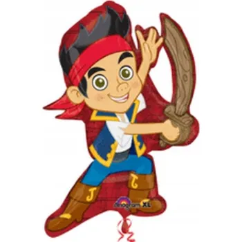 Balónek Fóliový balónek Pirát Jake Amscan 55 cm x 78 cm