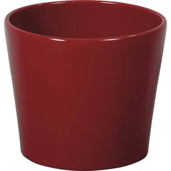 Obal na květináč Obal na květináč keramický CALYPSO CHRISTMAS Ø11 cm červený