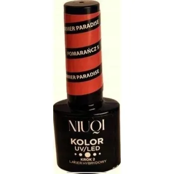 Lak na nehty NIUQI HYBRIDNÍ LAK NA NEHTY UV/LED 5ml světle zelená 3 PASTELOVÉ