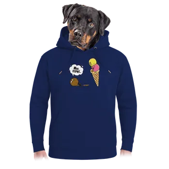 Pánská mikina Bastard Moc vtipný unisex mikina premium Navy