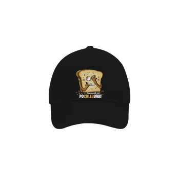 Kšiltovka Bastard Pochlebovat kšiltovka baseballka Black