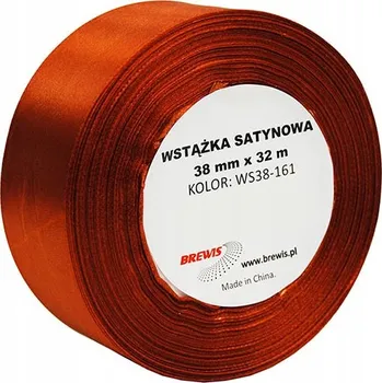 Stuha Brewis Atlasová stuha 12 mm měděná - 161 594396