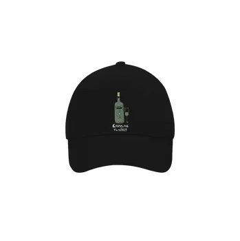 Kšiltovka Bastard Grizzling Vlašský kšiltovka baseballka Black