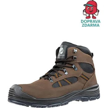 Pracovní obuv TIMBER MID kotníková pánská 40 tmavě hnědá