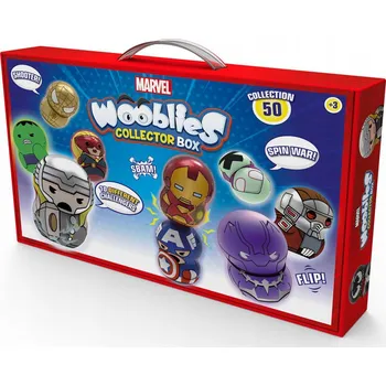 Figurka Wooblies Marvel Sběratelský box + 4 figurky