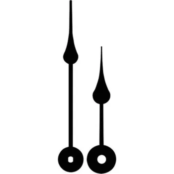 Kuchyňská minutka Hodinové ručky plastové /18 - 006699 (4125) černé E34.5006.000433