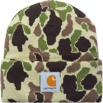 Čepice KULICH CARHARTT WIP Camo Duck - hnědá + při osobním odběru 713 Kč