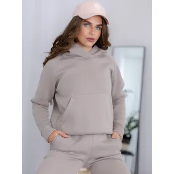 Dámská mikina Dámská tepláková mikina VSB BASIC mineral, VELIKOST S/M