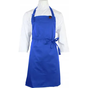 Kuchyňská zástěra Zástěra modrá hladká