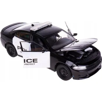 autíčko KOVOVÝ MODEL POLICEJNÍHO VOZU DODGE CHARGER PURSUIT WELLY 1:24