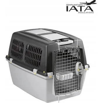 přepravka pro zvíře Přepravka pro psa Zolux šedá M 61 cm x 81 cm 60 cm