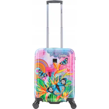 Malý kabinový kufr SAXOLINE BUTTERFLY Nature S