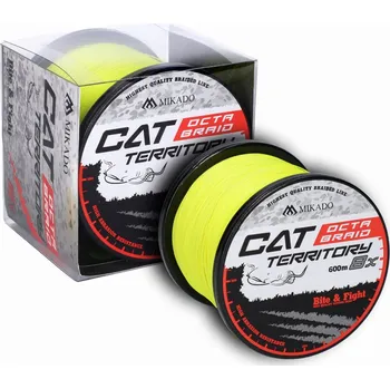 Pletená šňůrka Mikado Cat Šňůra Octa Braid 0,4 mm x 600 m