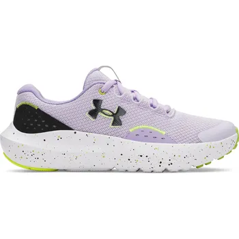 Chlapecké tenisky dětské boty Under Armour UA Surge 4 AC Růžová 35