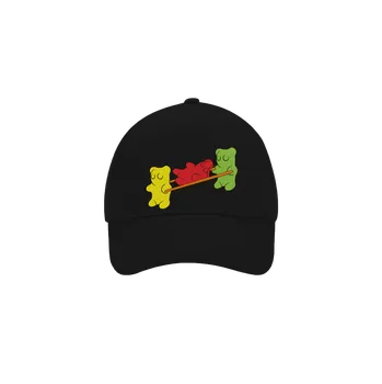 Kšiltovka Bastard Gumídci kšiltovka baseballka Black