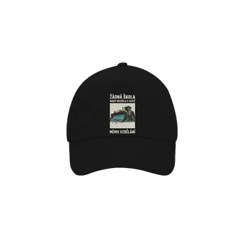Kšiltovka Bastard Žádná škola kšiltovka baseballka Black