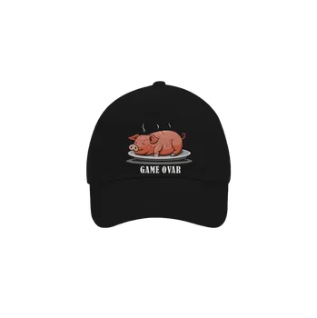 Kšiltovka Bastard Game ovar kšiltovka baseballka Black