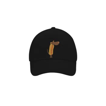Kšiltovka Bastard Hot dog kšiltovka baseballka Black