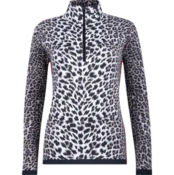 NEWLAND N4 6737 GIRDWOOD LADY T-NECK DARK GREY/WHITE Velikost: S WOMEN’S HALF ZIP SWEATER